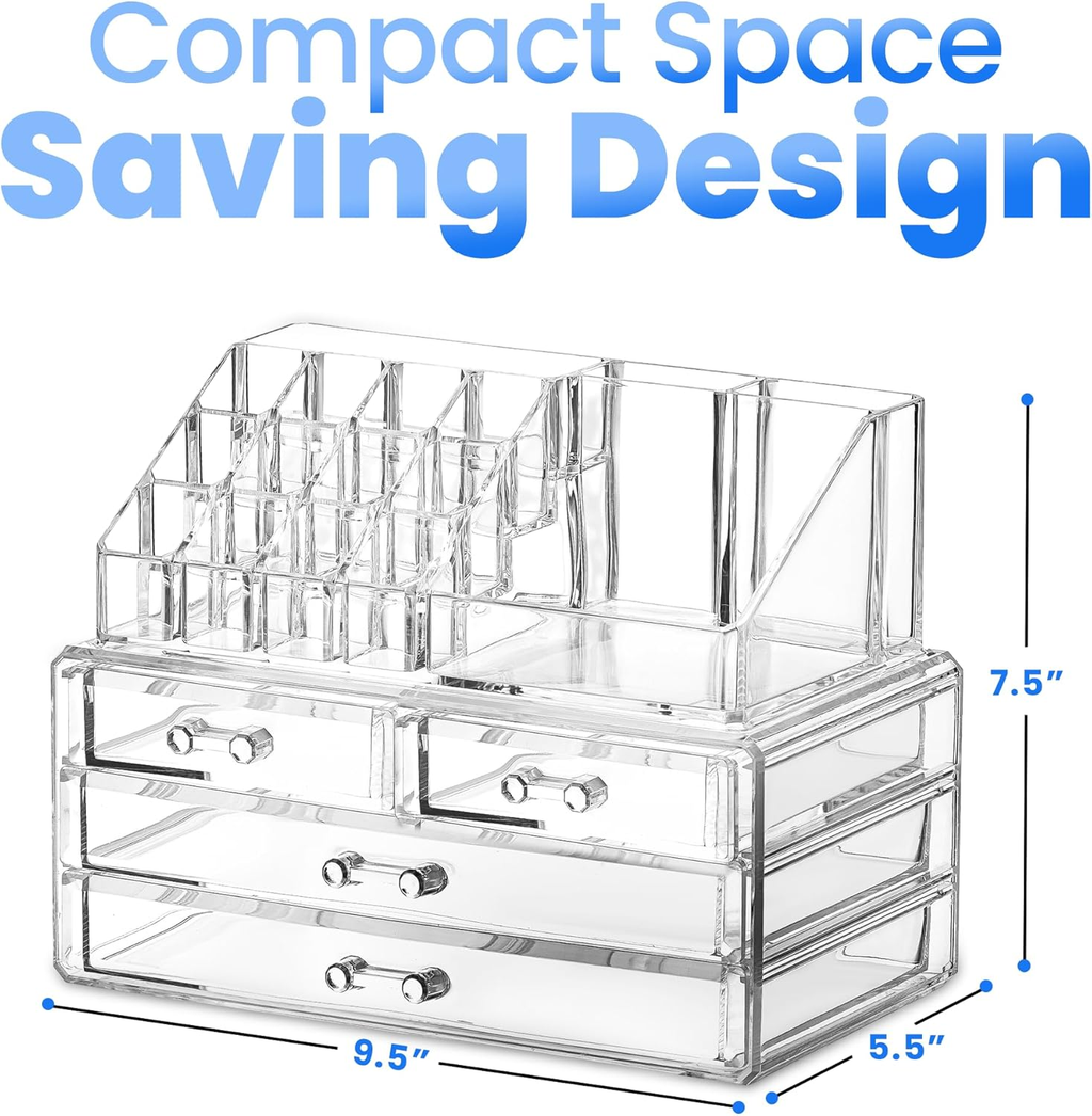 Velouria ClearSpace™ Makeup & Beauty Organizer