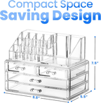 Velouria ClearSpace™ Makeup & Beauty Organizer