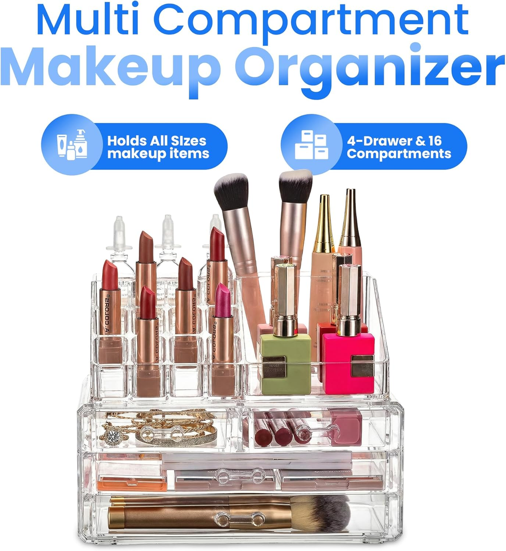 Velouria ClearSpace™ Makeup & Beauty Organizer