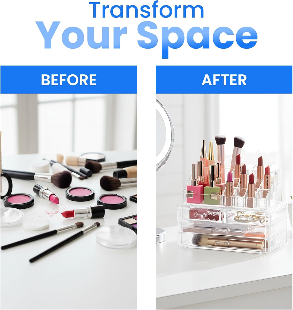 Velouria ClearSpace™ Makeup & Beauty Organizer