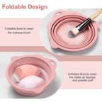 Velouria™ FlexiClean Makeup Brush Cleaner Bowl
