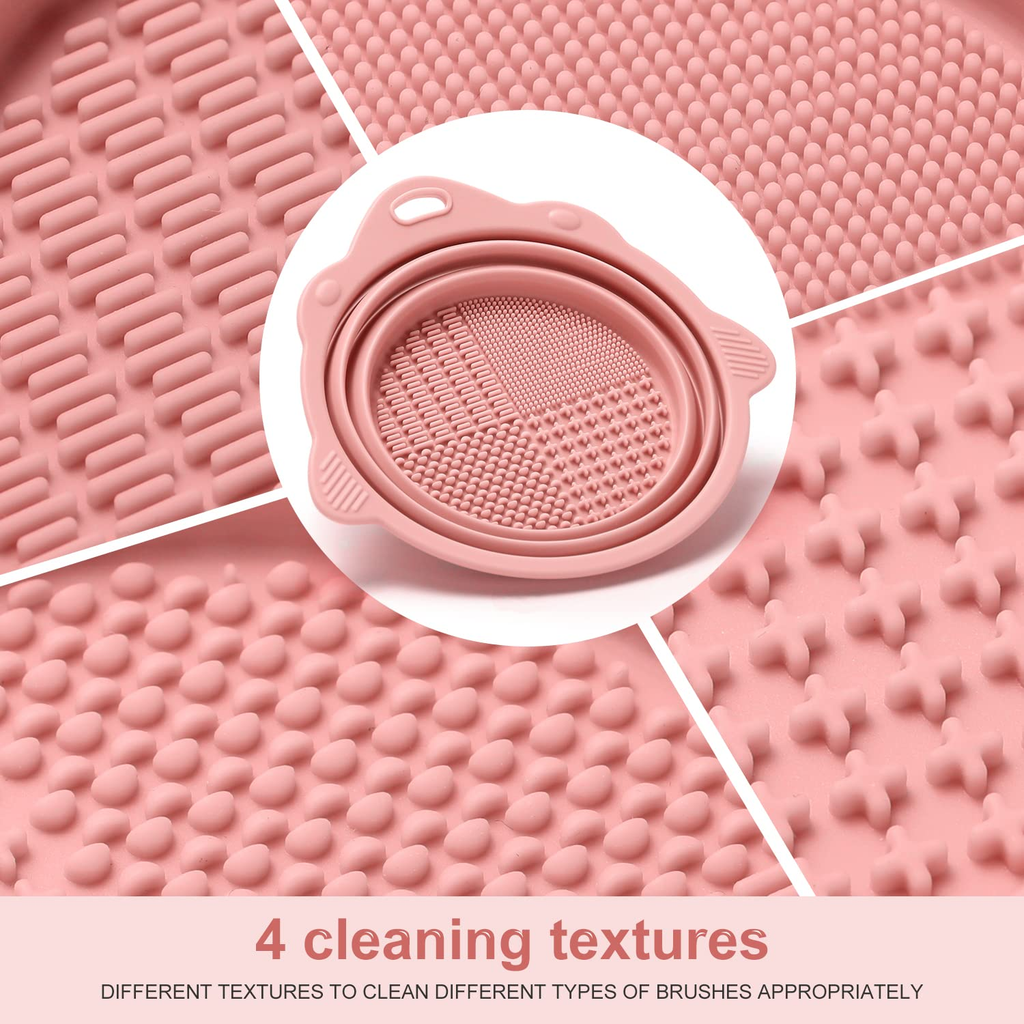 Velouria™ FlexiClean Makeup Brush Cleaner Bowl