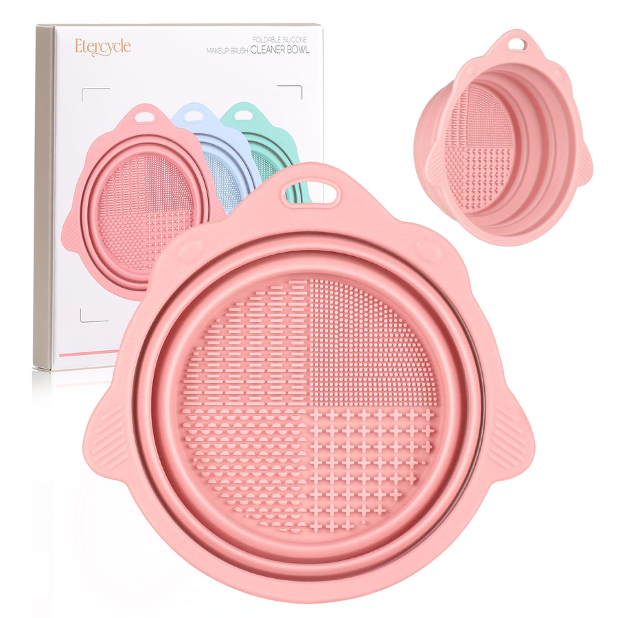 Velouria™ FlexiClean Makeup Brush Cleaner Bowl