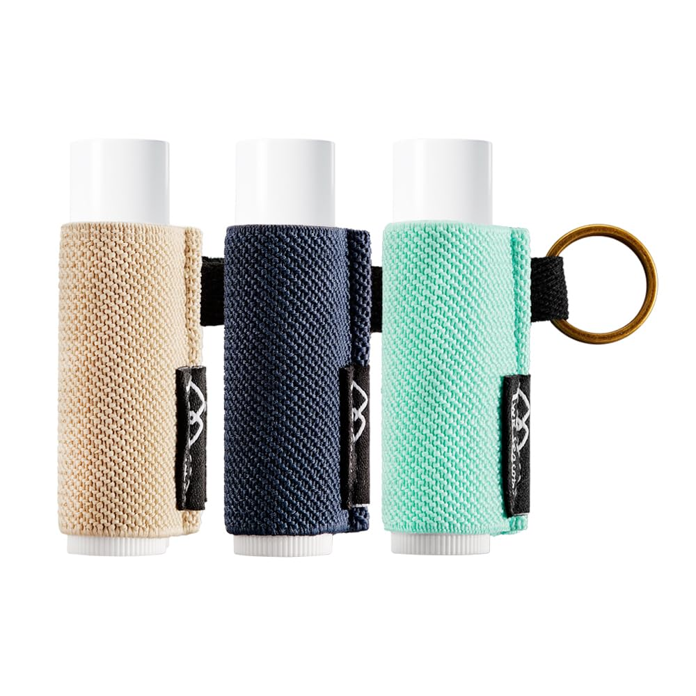 Velouria™ LipLock Keychain Lip Balm Holder