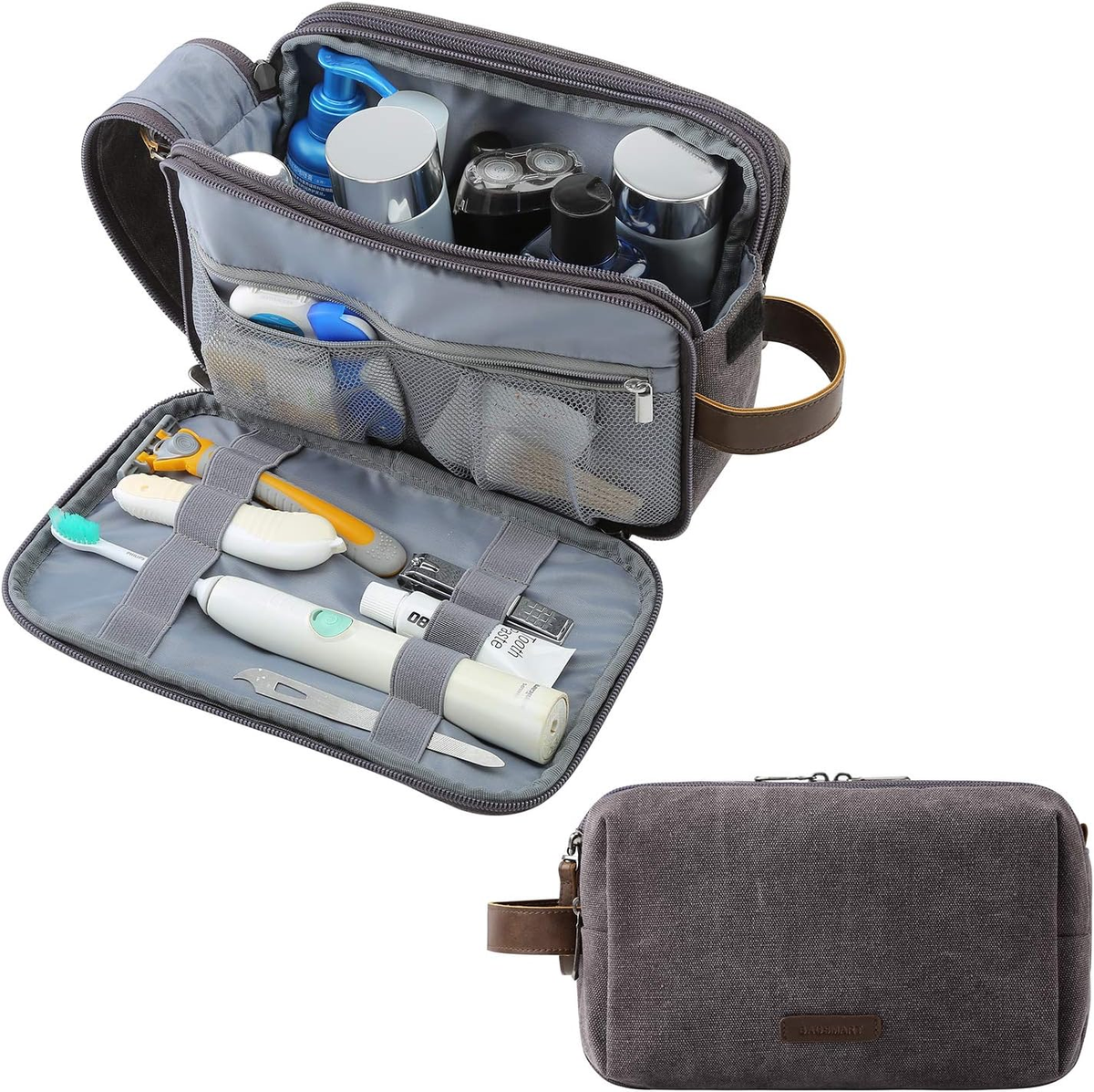Velouria Nomad™ Men's Travel Toiletry Bag