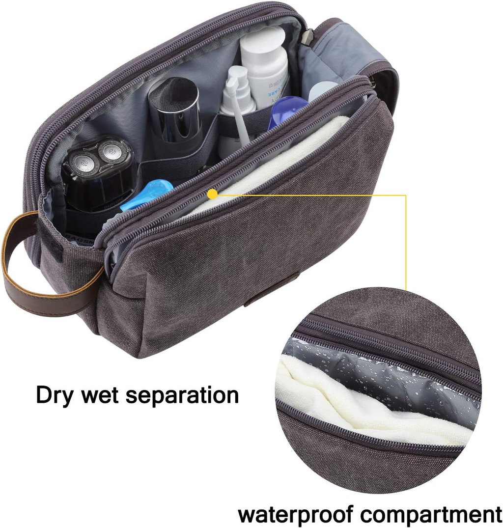 Velouria Nomad™ Men's Travel Toiletry Bag