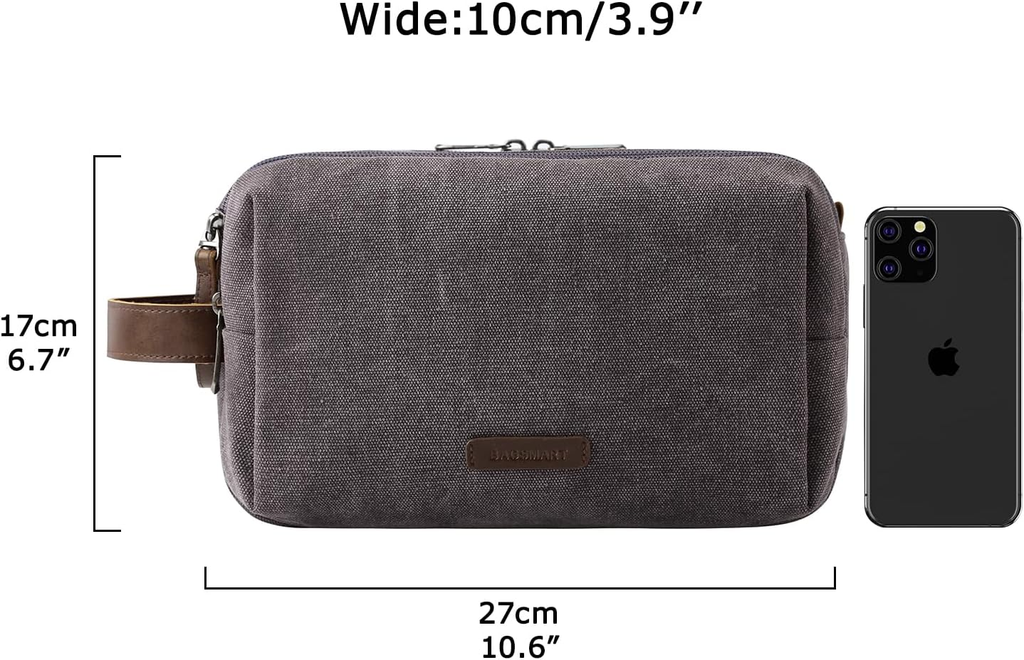 Velouria Nomad™ Men's Travel Toiletry Bag